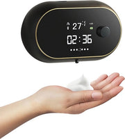Dispensatore di sapone automatico con installazione a parete elettrica - Dispensatore di sapone schiumante per cucina e bagno commerciale - 450ml/15oz