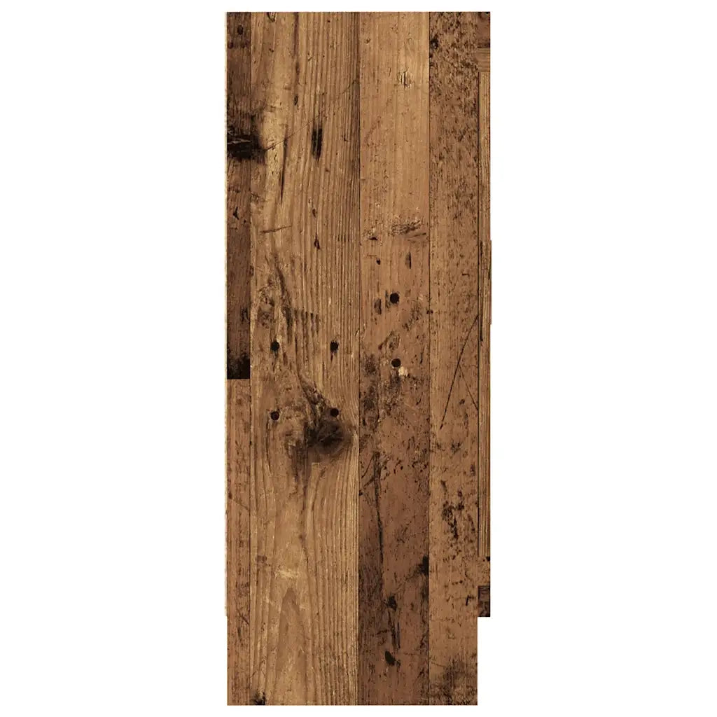vidaXL Libreria Legno Antico 82,5x30,5x80 cm in Truciolato