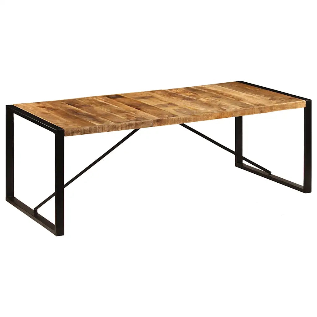 Tavolo da Pranzo 220x100x75 cm in Legno Massello di Mango cod mxl 25026