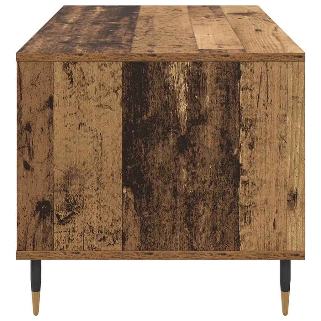 Tavolino da salotto con cassetto Legno vecchio 90 x 49 x 45 cm 882705