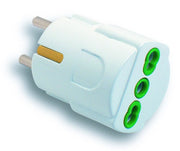 Fanton ADATTATORE SEMPLICE 2P+T spina schuko/presa 10/16A 5.00 pz