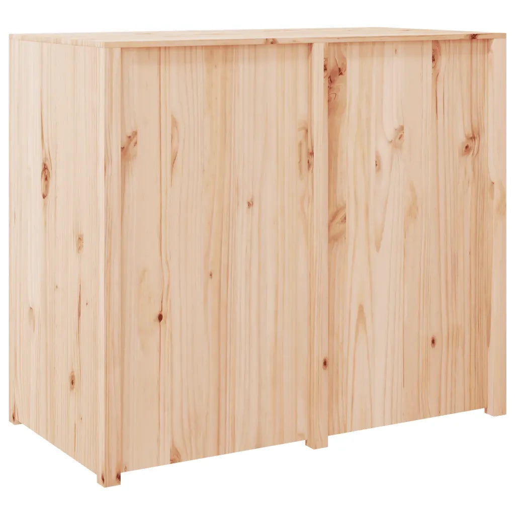 Mobile da Cucina da Esterno-Armadio da cucina 106x55x92 cm Legno Massello di Pino