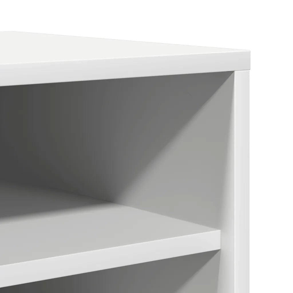 Scarpiera Bianca 60x35x92 cm in Truciolato cod mxl 47151
