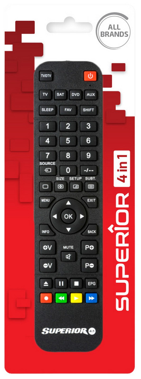telecomando tv programmabile 4 in 1 cod:ferx.59768