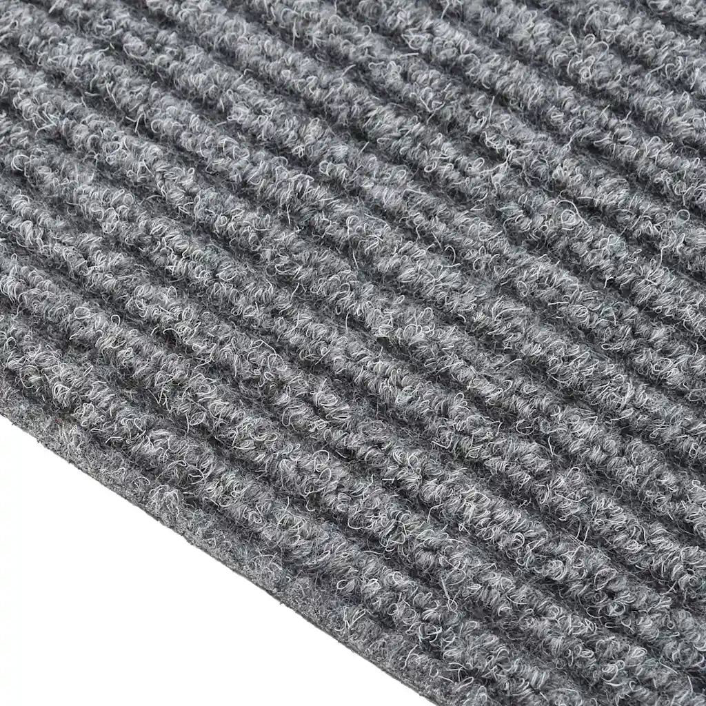 Tappeto del soggiorno | Tappeto Corsia Acchiappa Polvere 100x400 cm Grigio