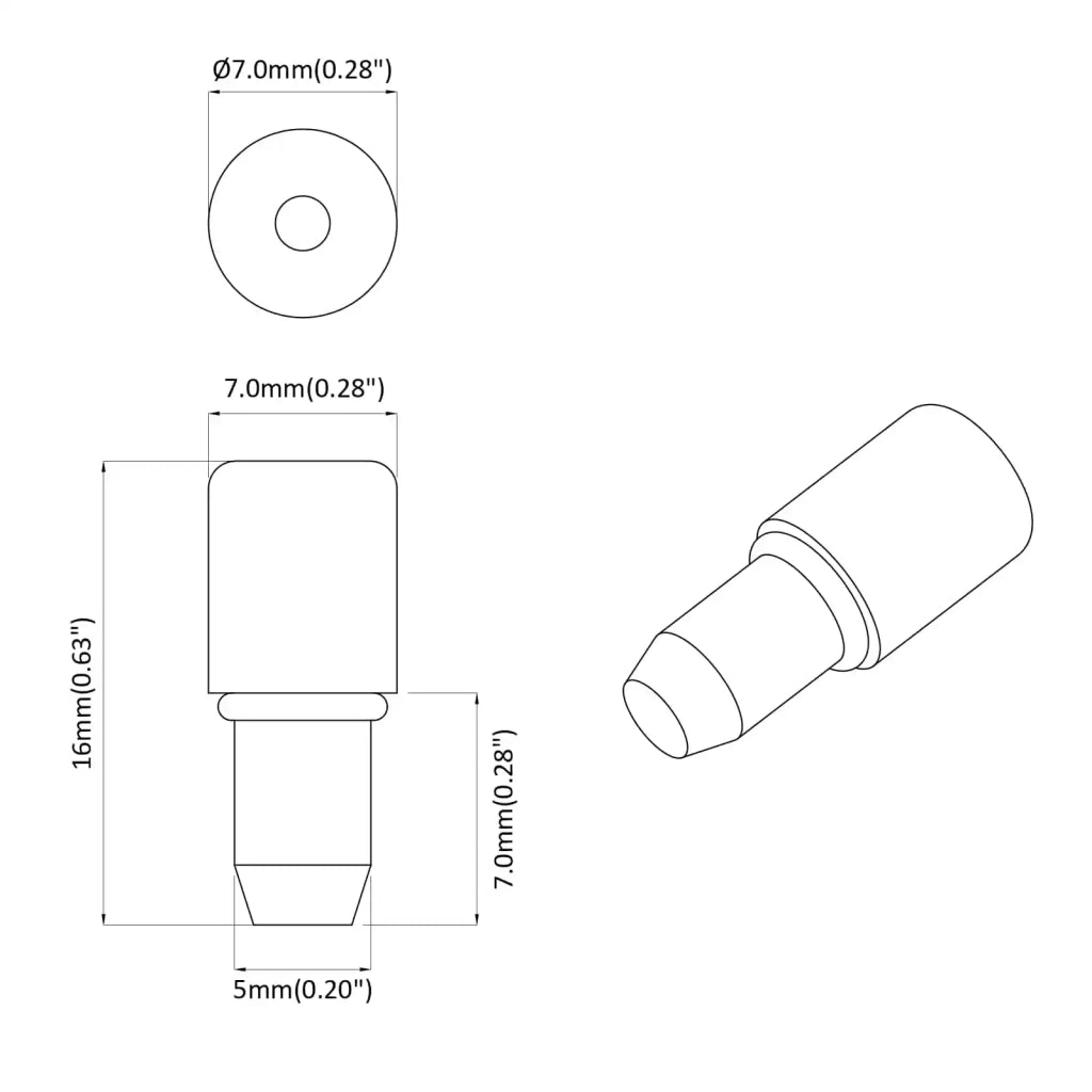 Gancio per Mensola 2 pz Argento 7 x 16 mm Ferro CFW8967796