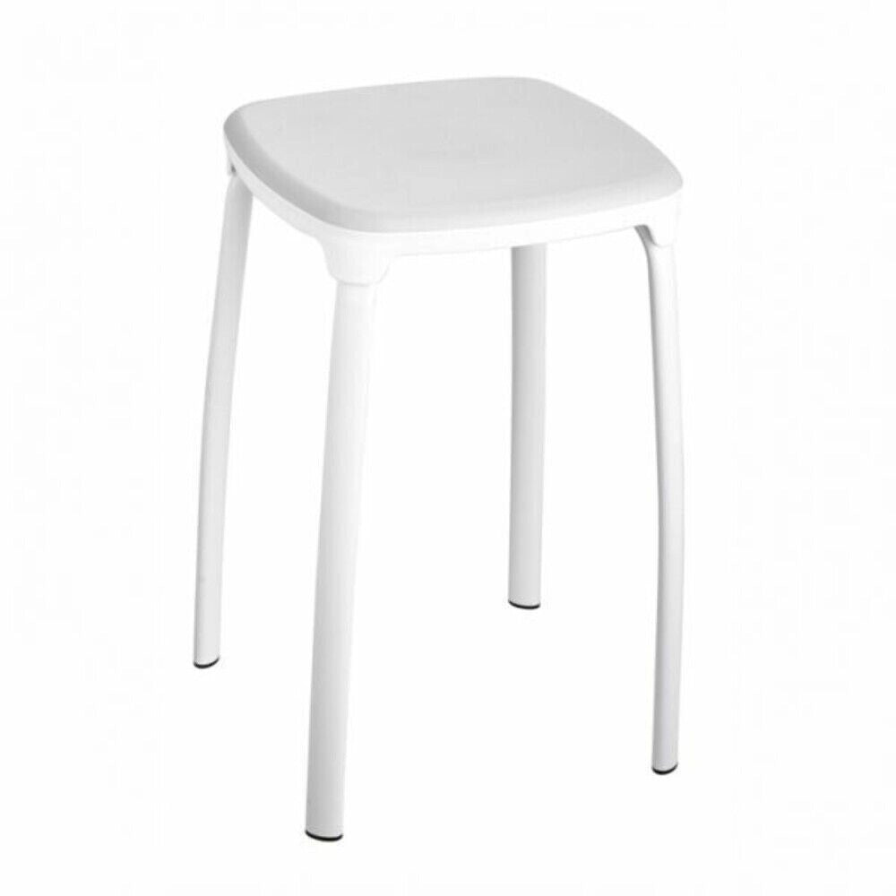 Sgabello Bianco Abs - Biacchi Gianfranco