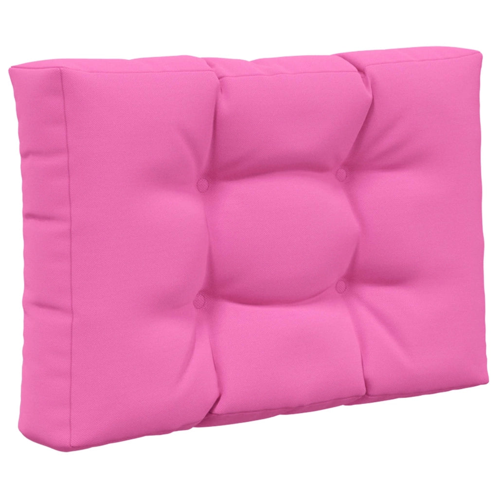 Cuscino per divano da esterno 3 pcs Rosa Poliestere