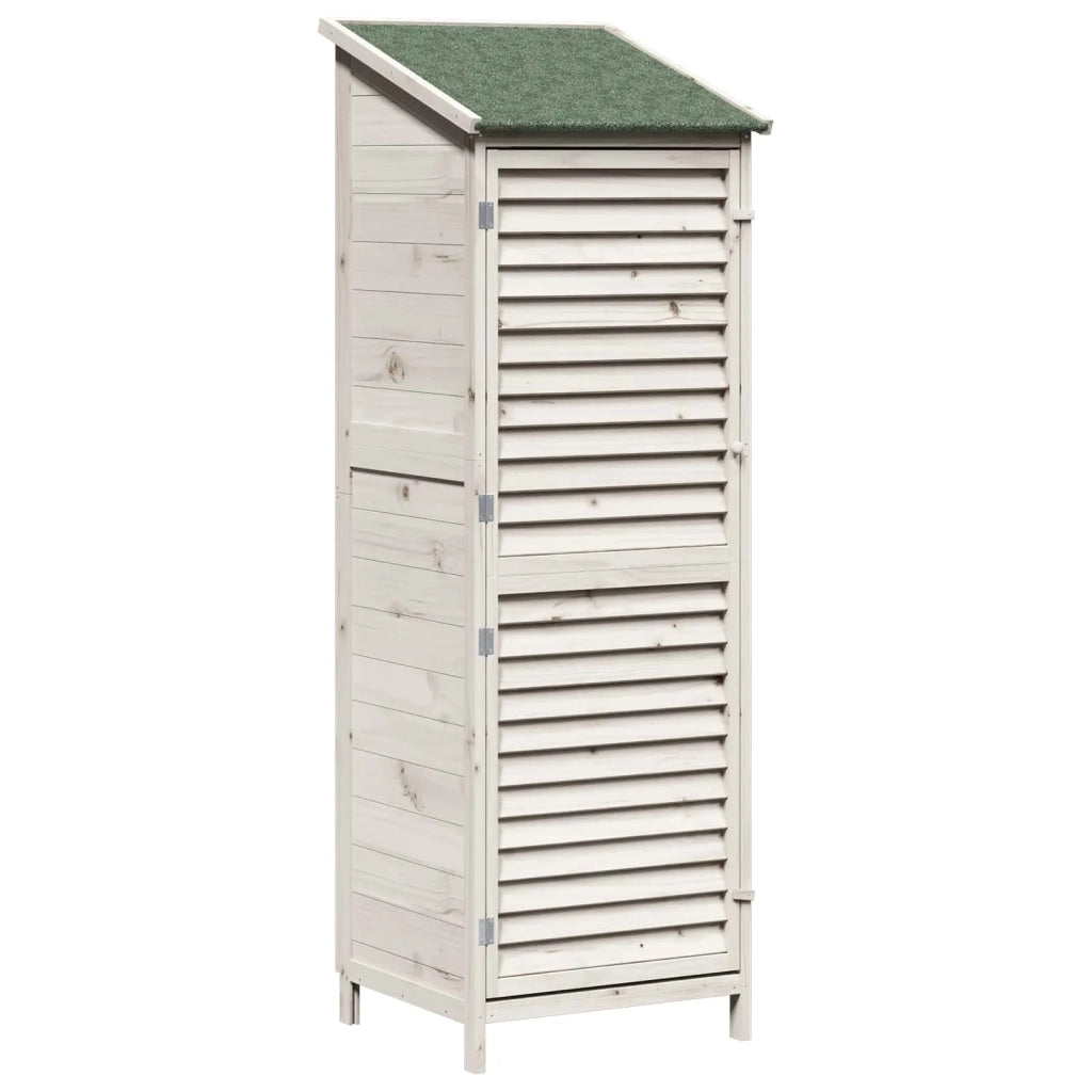 Capanno da Giardino Bianco 59 x 56 x 176 cm CFW5556335