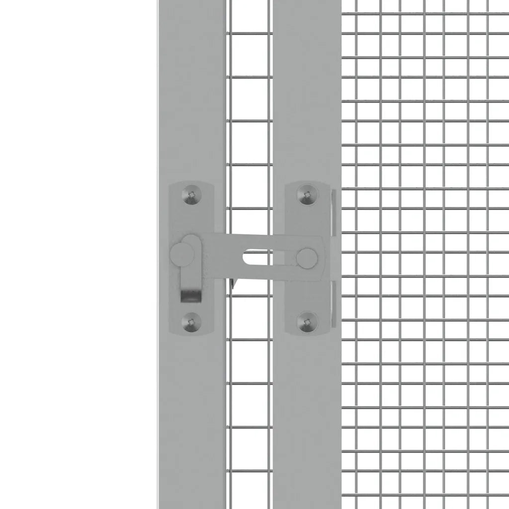 Gabbia Uccelli Antracite 302,5x324,5x211,5 cm Acciaio Zincato cod mxl 60365