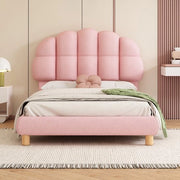 Letto singolo 90x200cm, letto per bambini, letto per ragazzi, letto imbottito, fondo in legno di latticello, copertura a rete rossa.