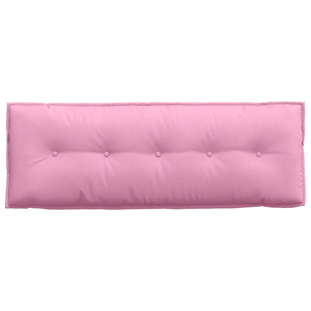 Cuscino per Schiena Rosa 140 x 19 x 50 cm Tessuto 42014845
