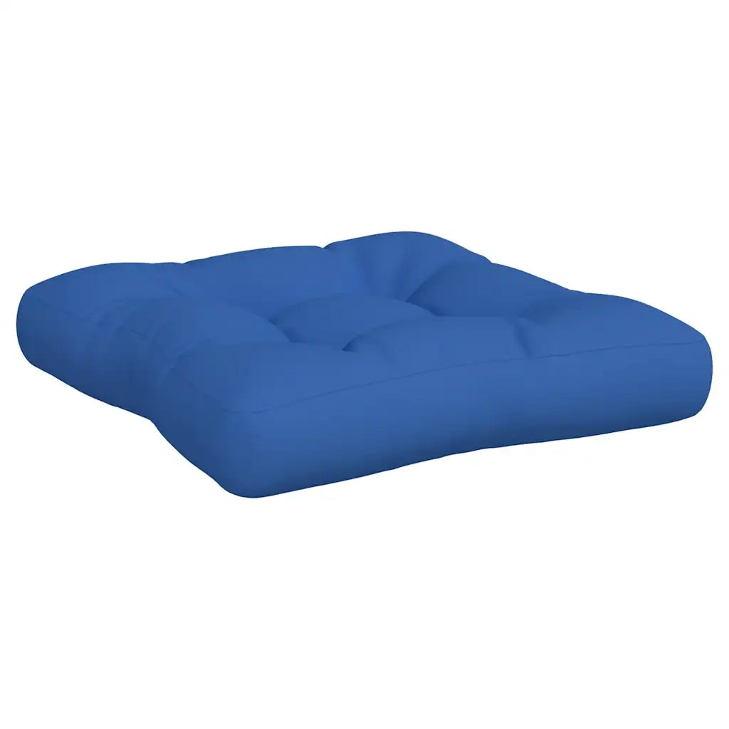 Cuscini per Pallet 3 pz Blu Reale in Tessuto 360866
