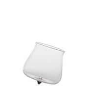 Zafferano Set 6 Bicchieri Tumbler Serie Pirolo in Vetro Borosilicato Colore Nero, Design Obliquo e Rotante per una Tavola Elegante e Raffinata