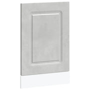 Pannello Lavastoviglie Kalmar Grigio Cemento 45x1,5x57 cm