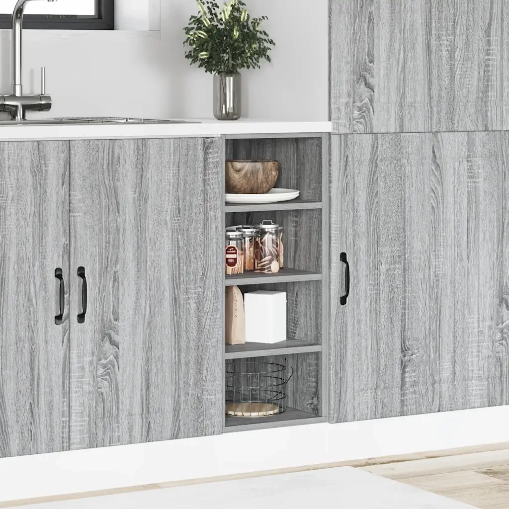 Armadio Inferiore Â“RigaÂ” Grigio Sonoma 30x44,5x81,5 cm