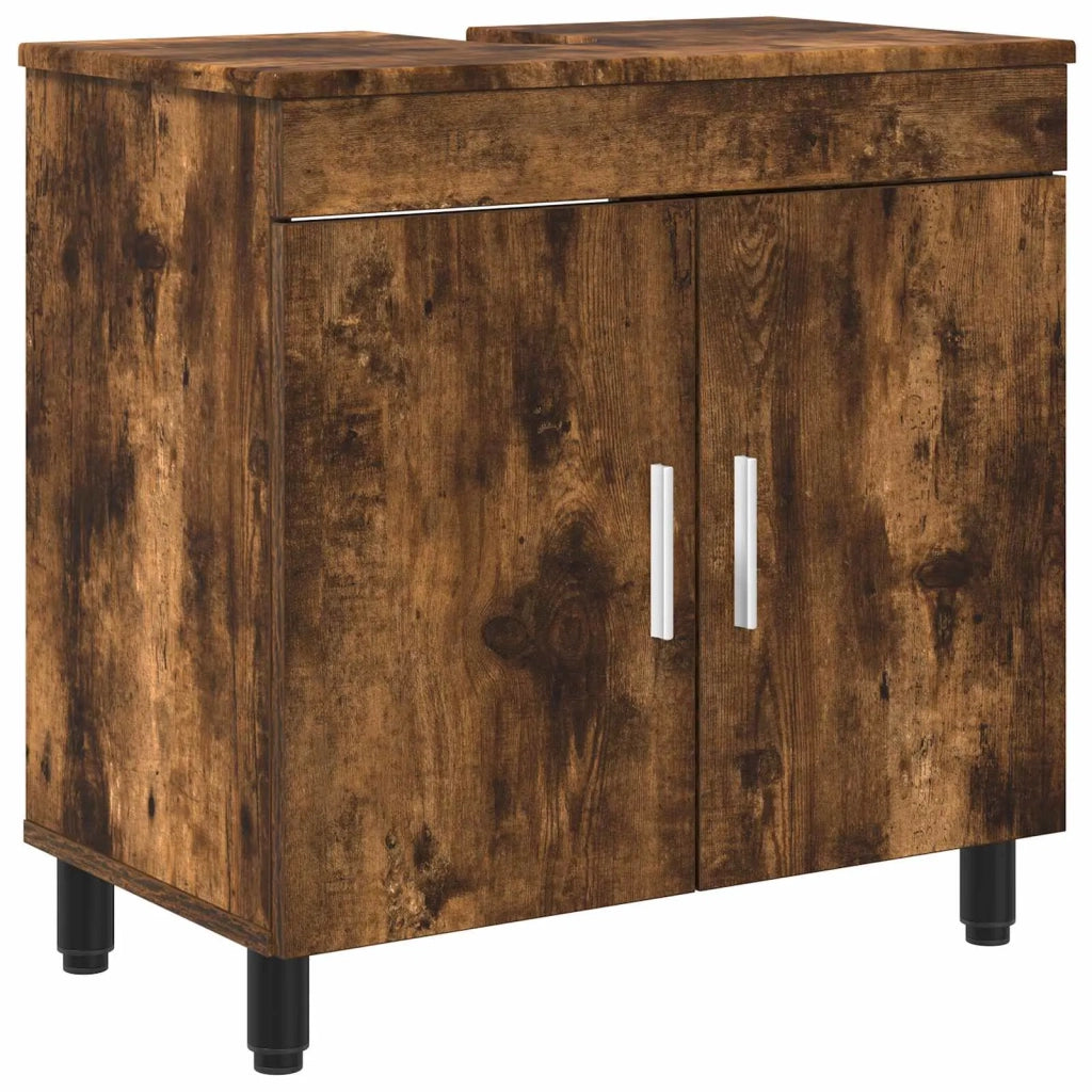 Mobiletto da bagno Rovere Fumo 60 x 35 x 60 cm 889400