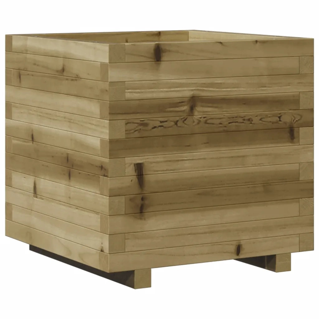 vidaXL Fioriera da Giardino 50x50x49,5 cm in Legno di Pino Impregnato