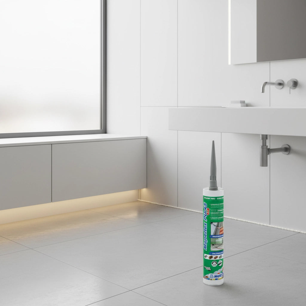 Mapeflex pu 45 ft adesivo e sigillante poliuretanico elastico 300 ml *** colore- bianco - 100, confezione 1