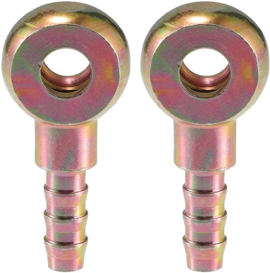 Adattatore di connessione universale a 8 mm per tubi in acciaio set da 2 pezzi