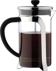Caffettiera in acciaio inossidabile con filtro a gas - Becher per caffè in vetro cristallo con maniglia di cromatura 1000ml - Coperchi per caffè con filtro - Macchina per caffè