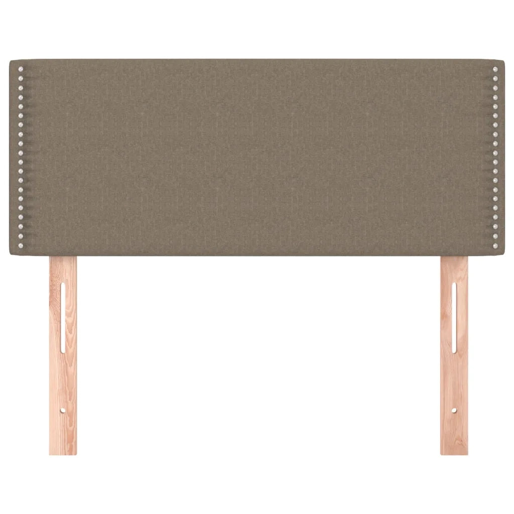 Testiera Tortora 100x5x78/88 cm in Tessuto 345908