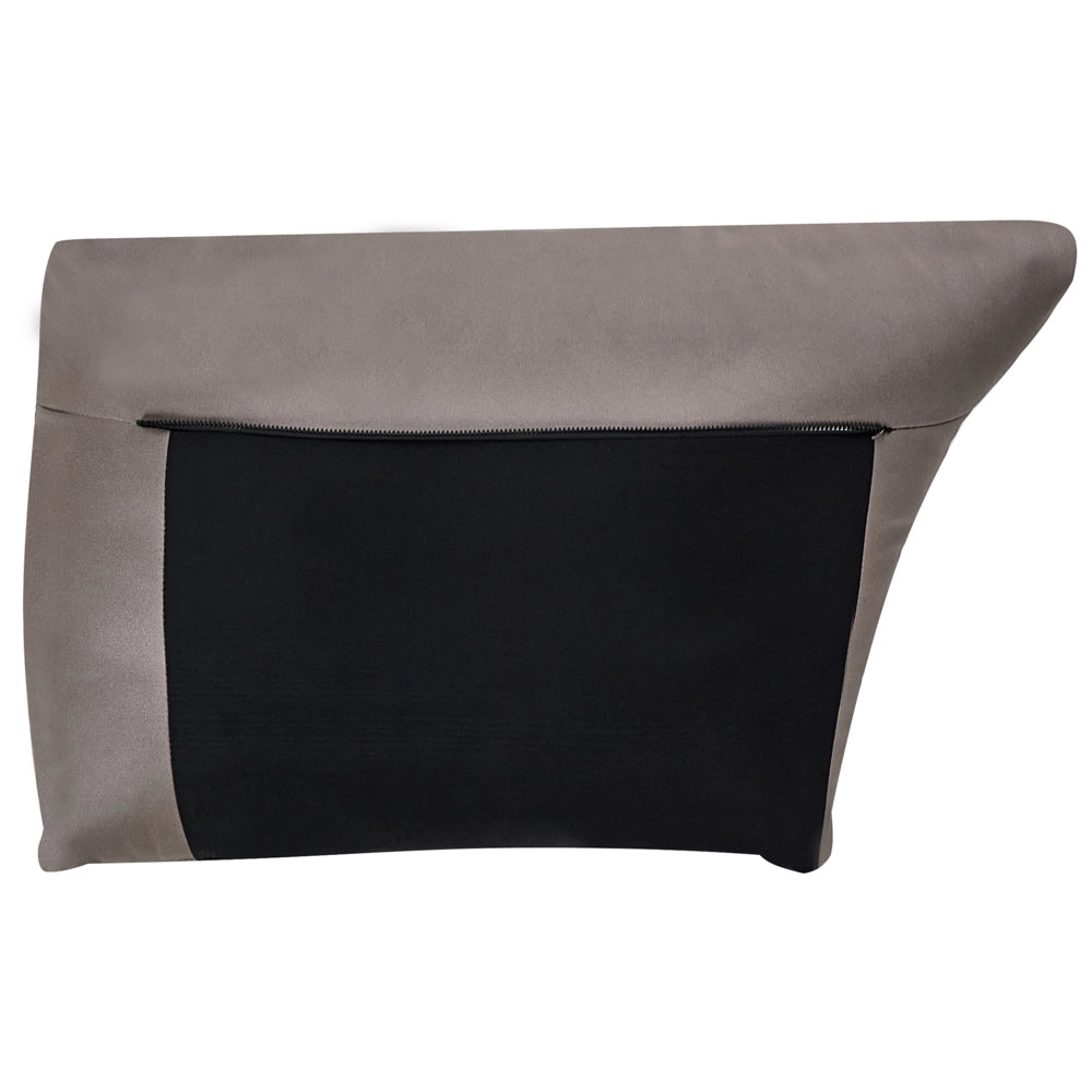 Divano a 3 posti in pelle vegana marrone in poliestere industriale moderno