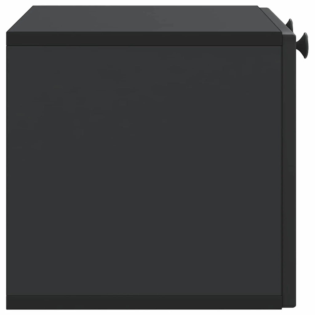 Mobile Porta TV da Muro Nero 59,5 x 31 x 30 cm 898196