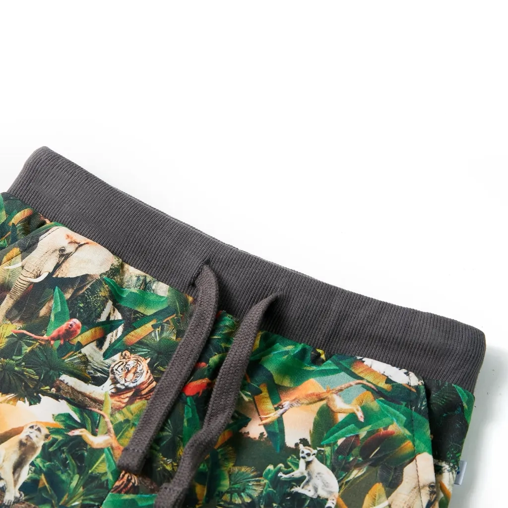 Pantaloncini per Bambini con Coulisse Petrolio Antico 116cod mxl 134577