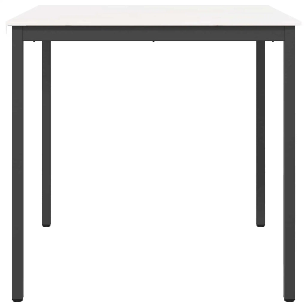 Tavolo da bar Bianco 110 x 55 x 105 cm Pino massello