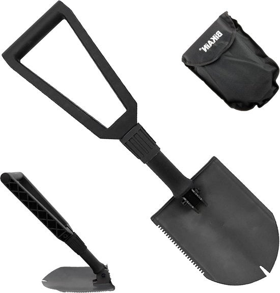 Foglio multifunzionale da battitura BI2400 - lama metallica verniciata e sega a scure inclusa borsa in nylon e kit di manutenzione.