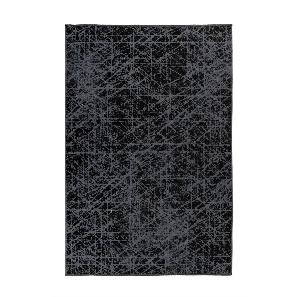 Tappeto moderno Kalevi 200 in grigio antracite