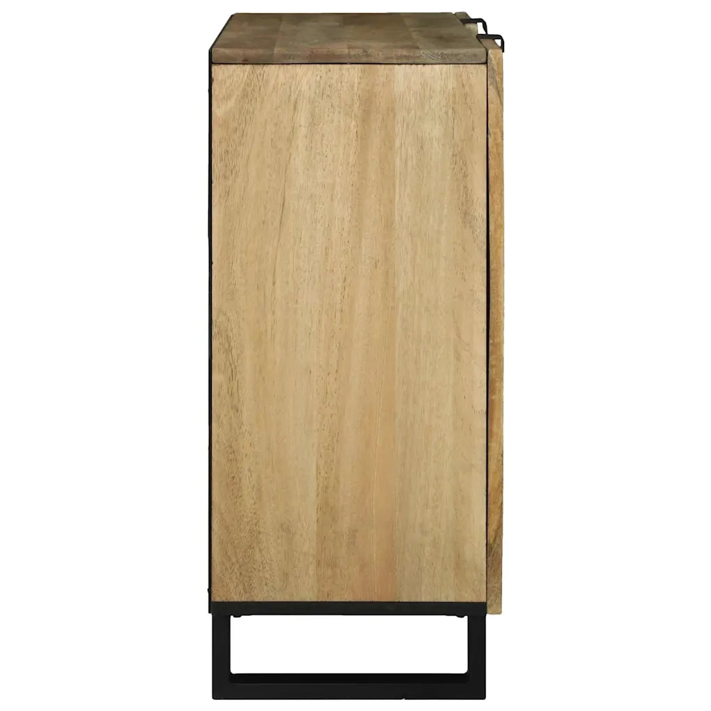 Sideboard Marrone 90 x 33 x 75 cm legno massello di mango 4017964