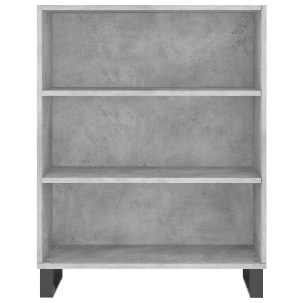 Credenza Grigio Cemento 69,5x34x180 cm in Legno Multistrato 3198749