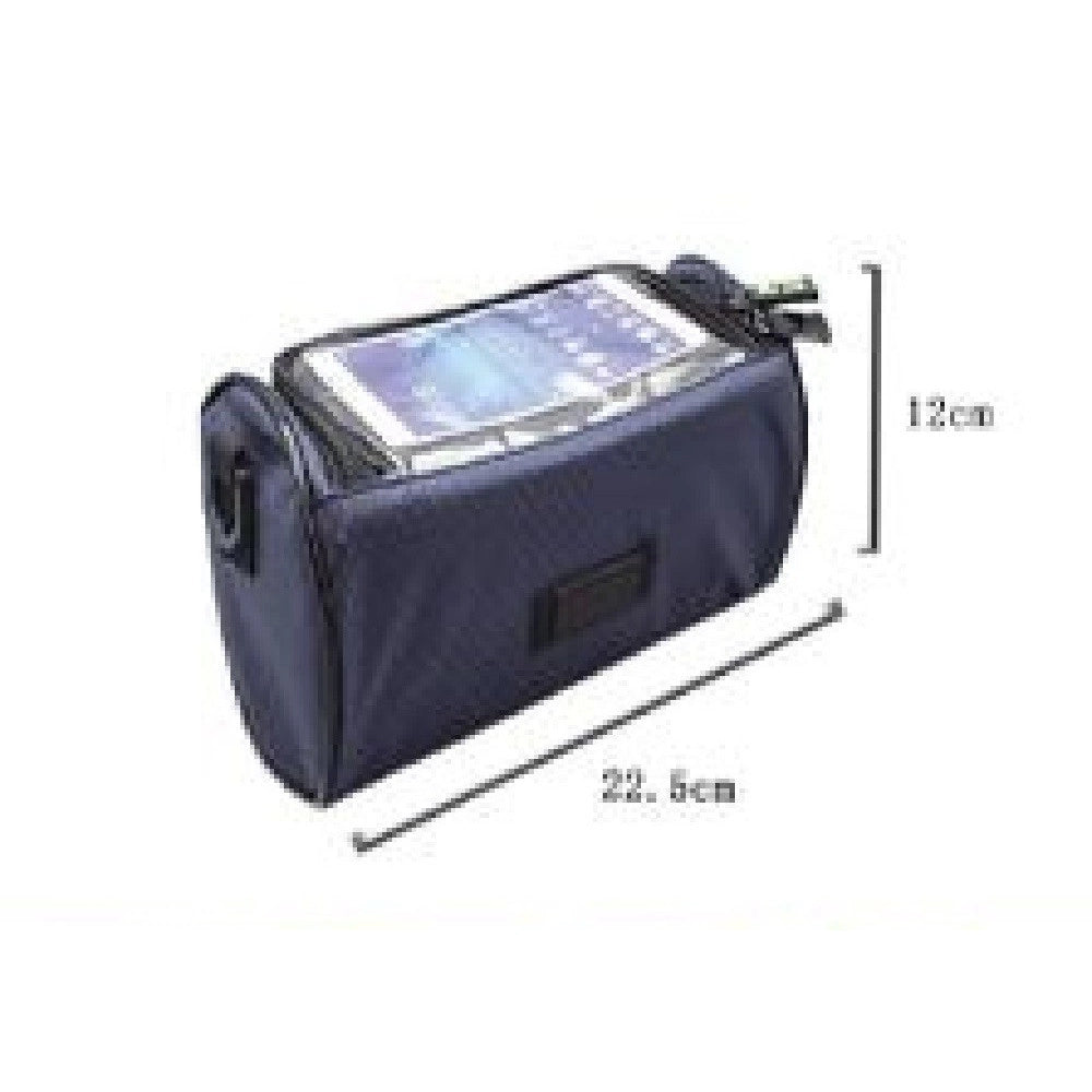 Trade Shop - Borsa Manubrio Bicicletta Bici Tasca Touch Navigatore Smartphone Tracolla Zx-9423 -