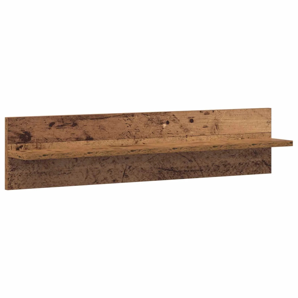 Unit¨¤ a muro per TV con LED con led 6 pz | Armadietto TV | Mobile Porta TV Legno vecchio