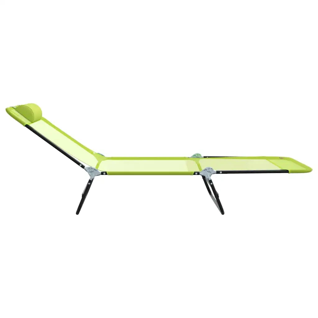 Lettino prendisole pieghevole Verde 182 x 55 x 85,5 cm 42003155