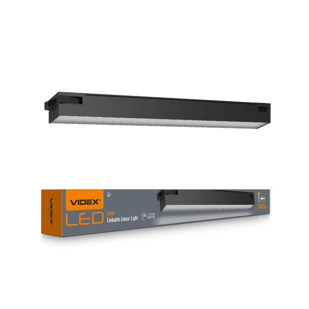 Lampada lineare LED modulare 60cm 24W 2400lm 5000K Videx