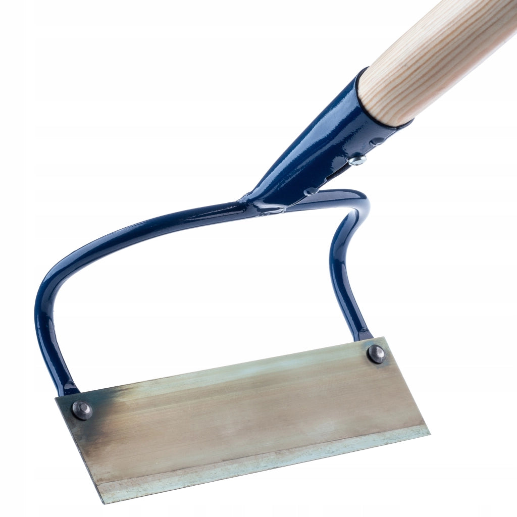 Zappa da giardino KADAX con gancio, 18 cm, per estirpare le erbacce, con manico in legno.