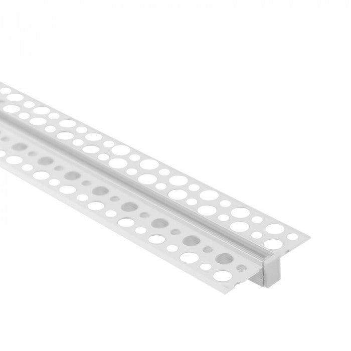 Profilo LED incasso GPW01 bianco diffusore trasparente 1m