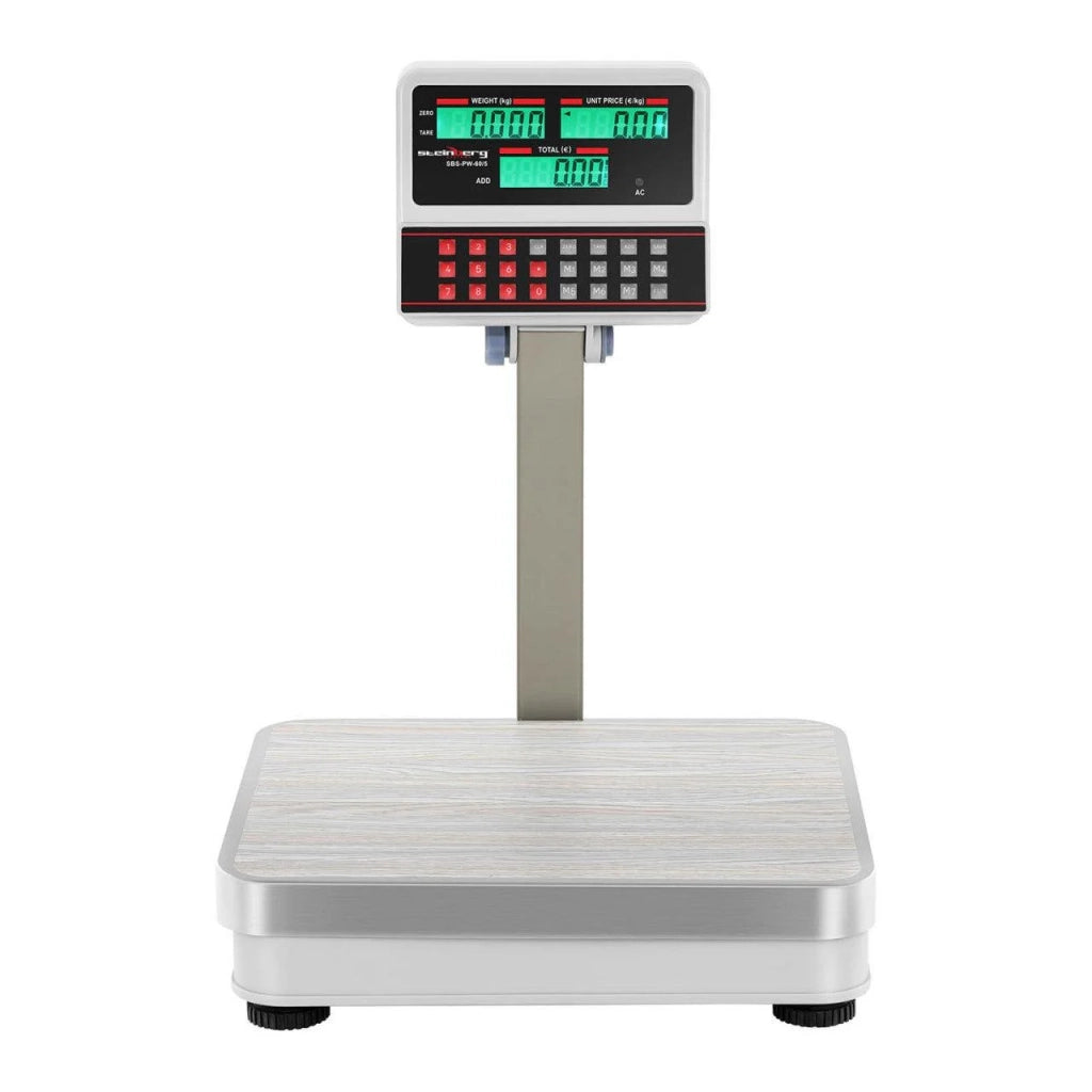 Bilancia peso-prezzo - 100kg/10g - LCD bianco 14_0000677