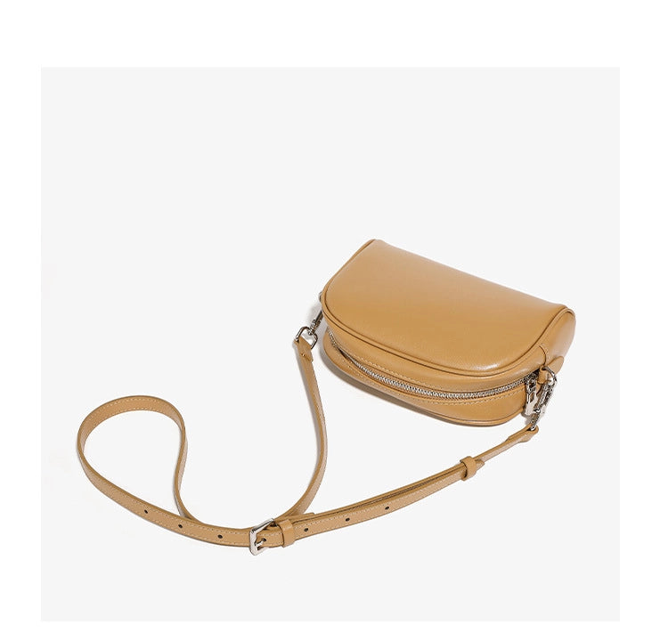 Borsa tote da donna in vera pelle, ideale per viaggi e viaggi, colore bronzo.