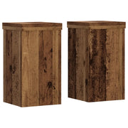 Supporti per piante | Sostegno per piante 2 pz Legno 10x10x18 cm Legno Multistrato