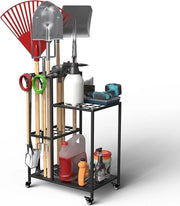 Set di 3 Sacchi di Rifiuto da Giardino – 272 Liter – Sacchi da Giardino Resistenti con Copertura e Maniglie – Autoportanti – Verde