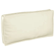 Cuscino Crema 120 x 60 x 12 cm Tessuto Oxford 42001560