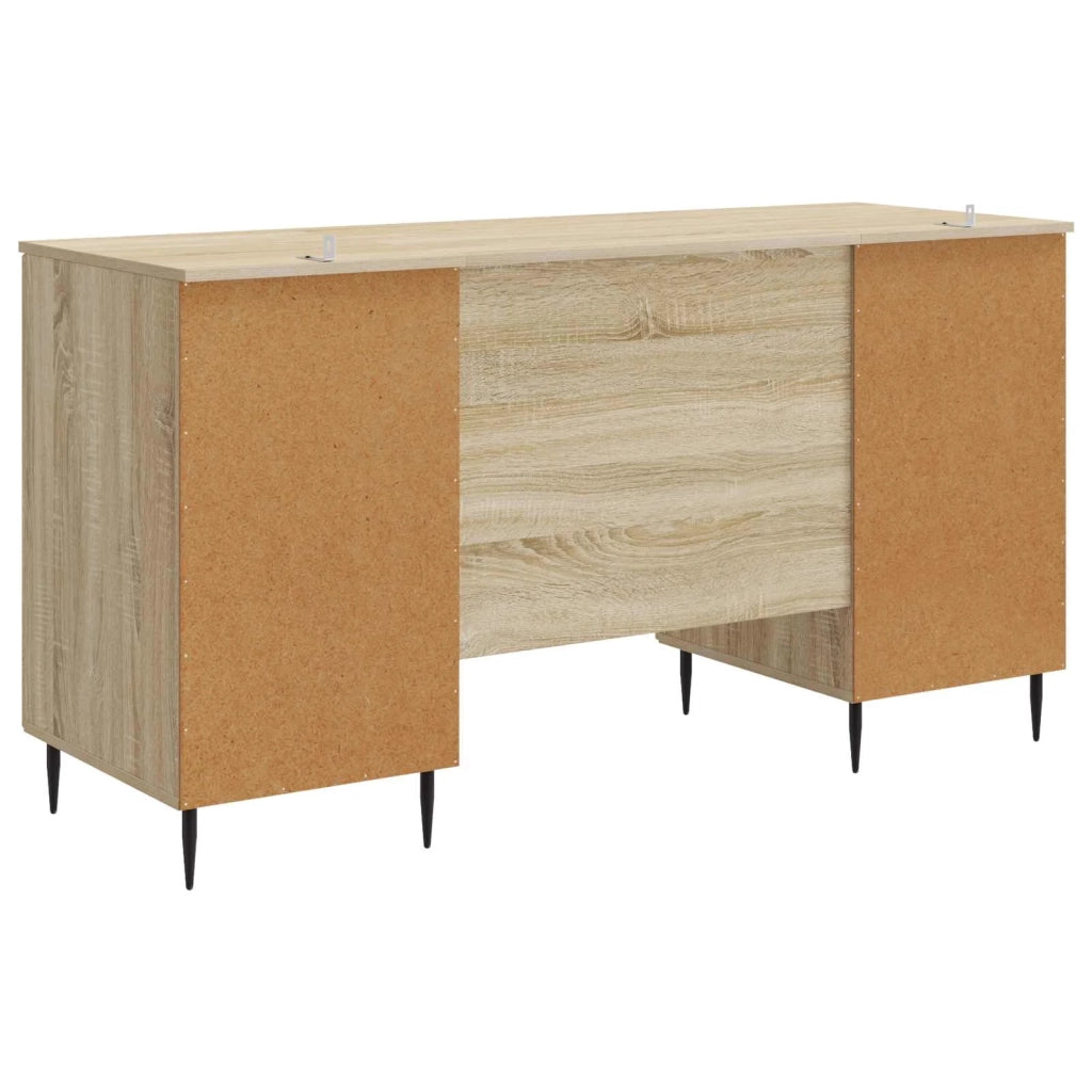 Scrivania Rovere Sonoma 142,5 x 50 x 75 cm Legno ingegnerizzato