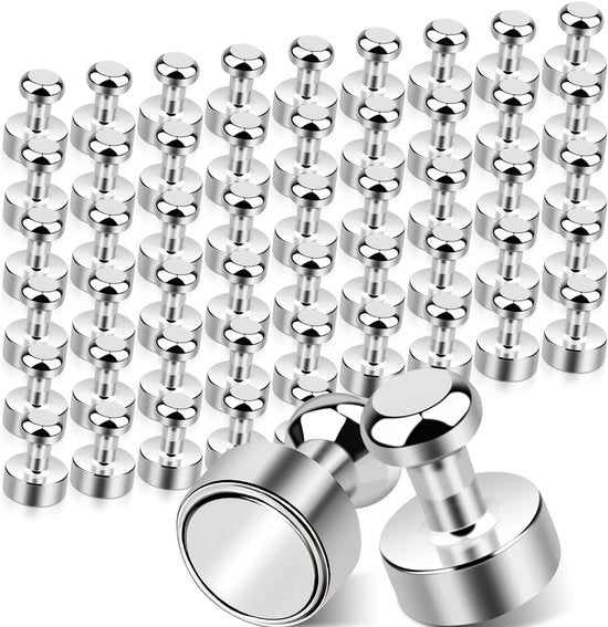 52 pezzi di magneti forti, piccoli magneti extra forti, mini magneti magneti forti a neodimio, magneti per frigorifero, magneti per lavagna, magneti per bacheca, magneti per whiteboard, magneti per pegboard per ufficio