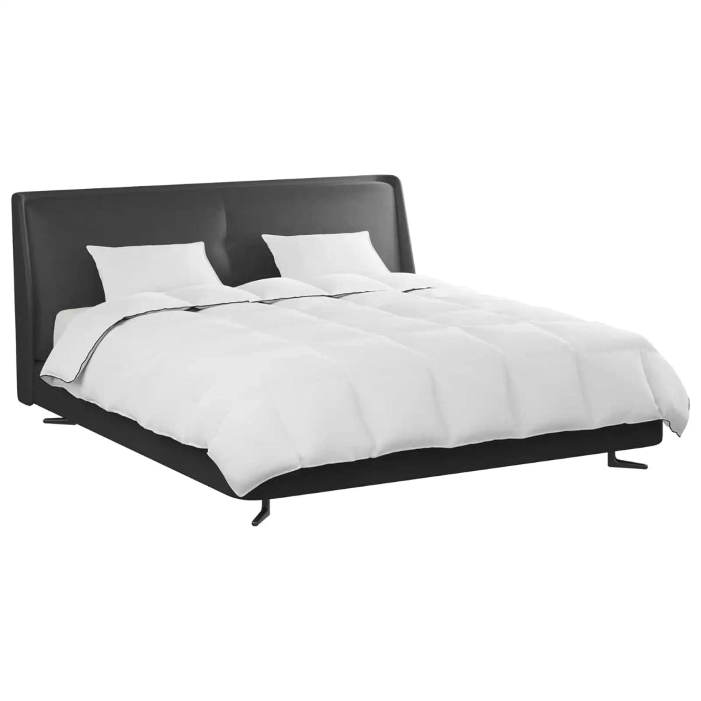 Duvet Invernale con cuscino 3 pcs Bianco Piuma d'anatra 3376899