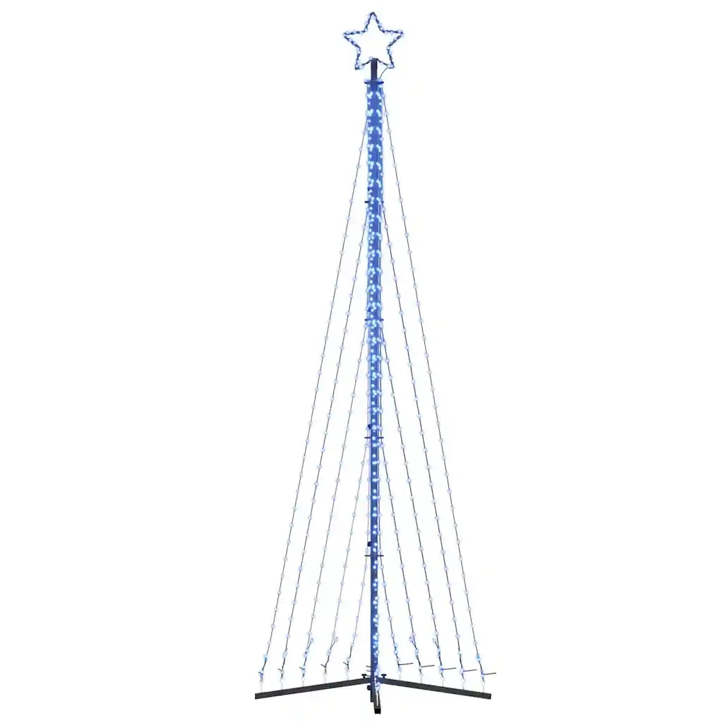 Albero di Natale a LED-Luci decorative natalizie 495 LED Blu 300,5 cm
