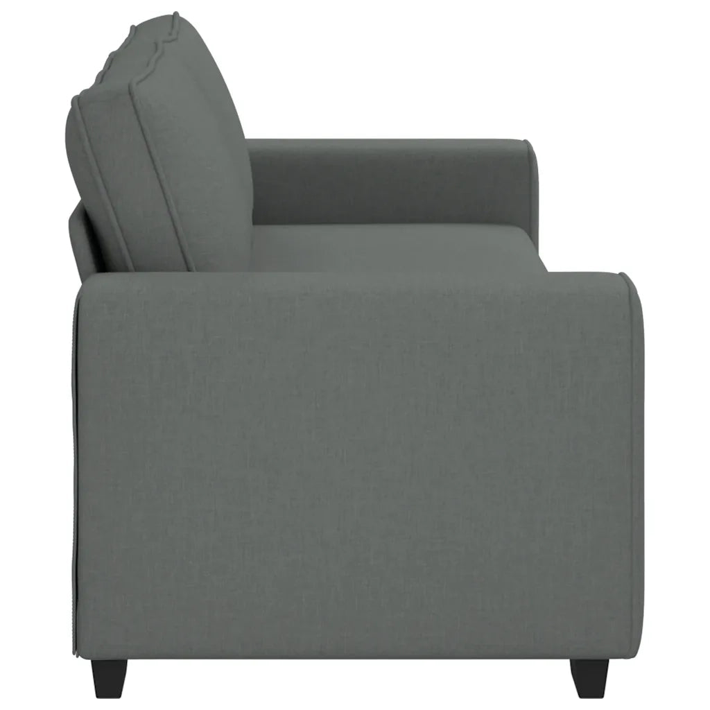 Divano a 3 Posti Grigio Chiaro 220x77x82 cm in Tessuto 4105177